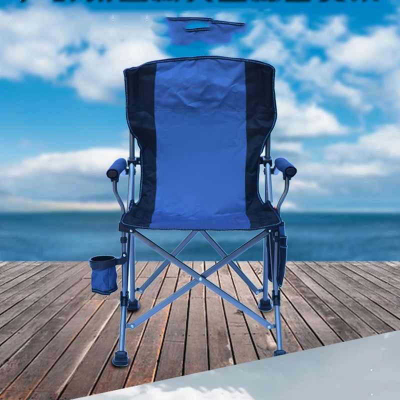 구매 야외 접이식 테이블과 의자 캠핑 의자 튼튼한 접이식 잔디 휴대용 벨트 의자 바베큐 자율 주행 장비