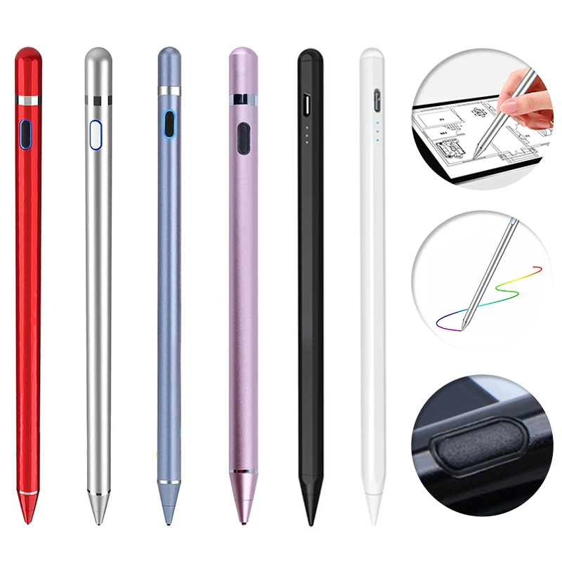 

YP0018, Универсальный емкостный стилус для сенсорного экрана, ручка для IOS/Android, Apple iPad, телефона, смартфона, планшета, сенсорный карандаш