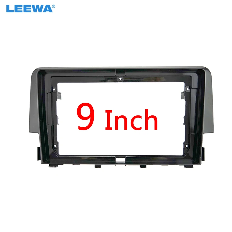 LEEWA автомобильная аудиосистема стерео 9 &quotбольшой экран 2DIN Рамка адаптер для Honda