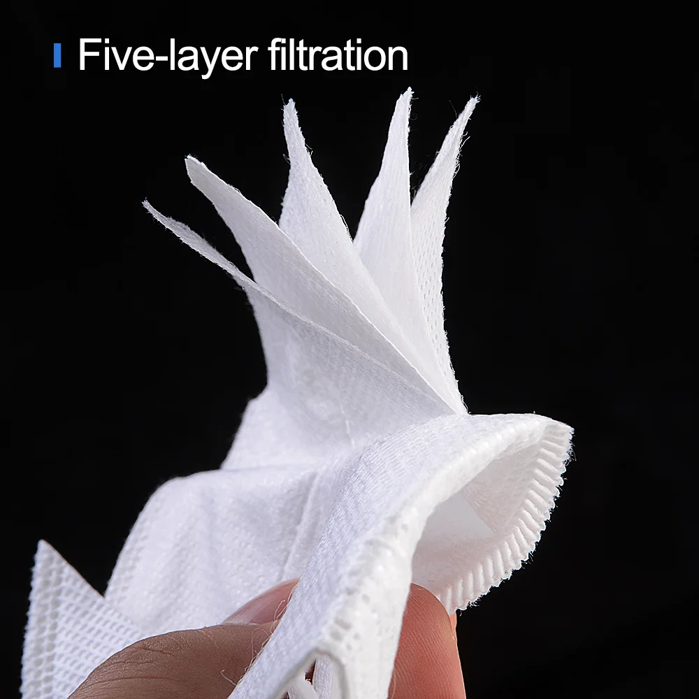 

70Pcs FFP2 Mask Filter KN95 Face Masks Reusable Breathable Maske 5layers MouthMask Dustproof ffp2mask kn95mask Masque mascarilla
