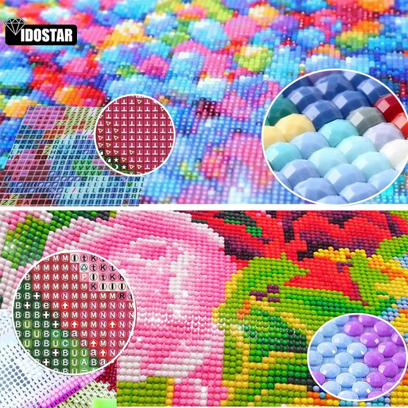 

Diamond Embroidery Landscape Idyllic pattern With Rhinestones Needlework Diamond Mosaic Nature Sale Kits For cross-stitching