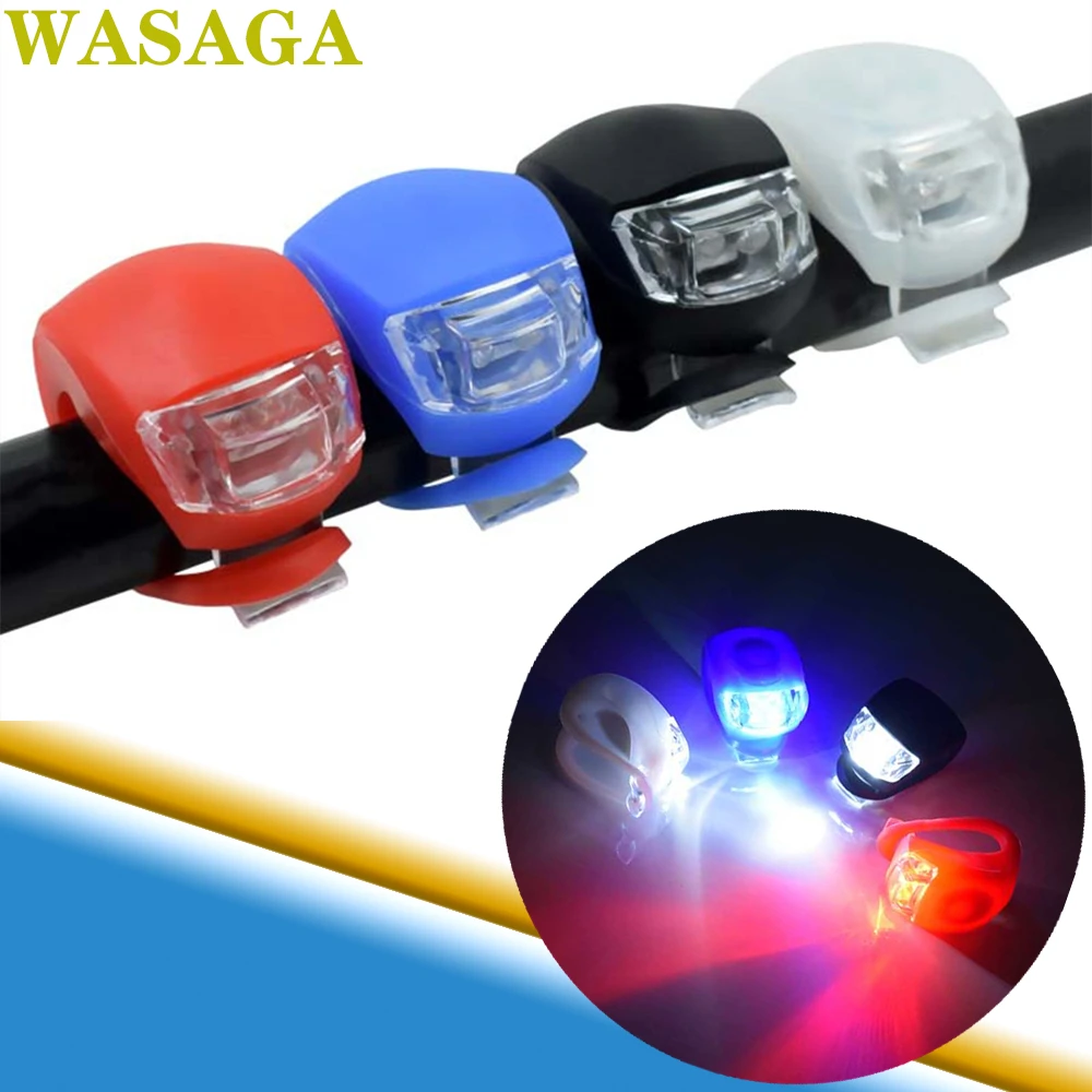 Светильник СВЕТОДИОДНЫЙ фсветильник s переднее и заднее колесо Силиконовая