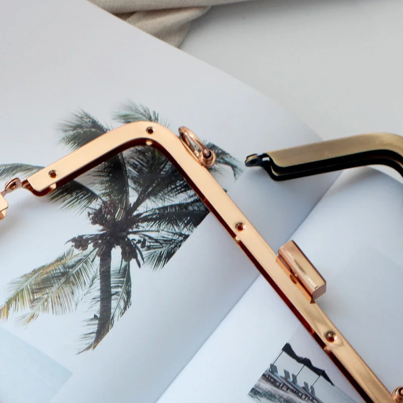 Новинка Лидер продаж 1 шт. металлический каркас с механизмом поцелуем застежкой