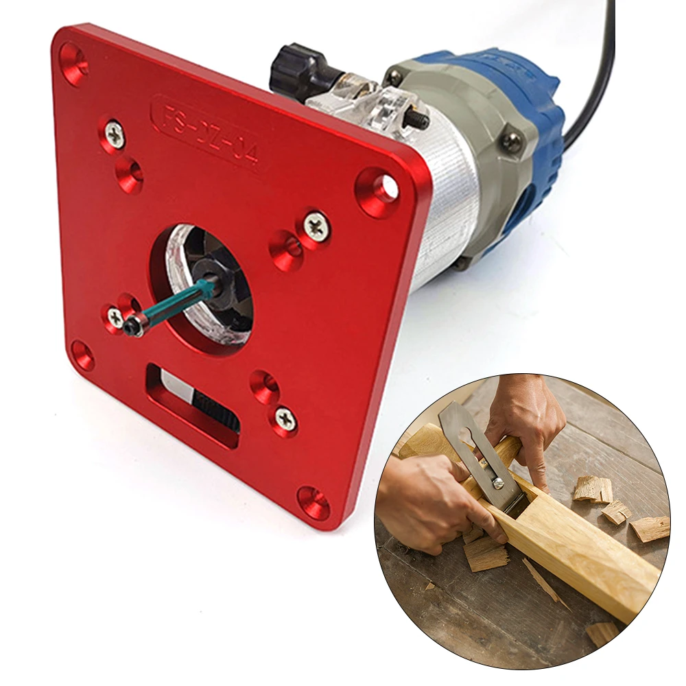 Фрезерный стол из алюминиевого сплава вставная пластина деревообрабатывающий