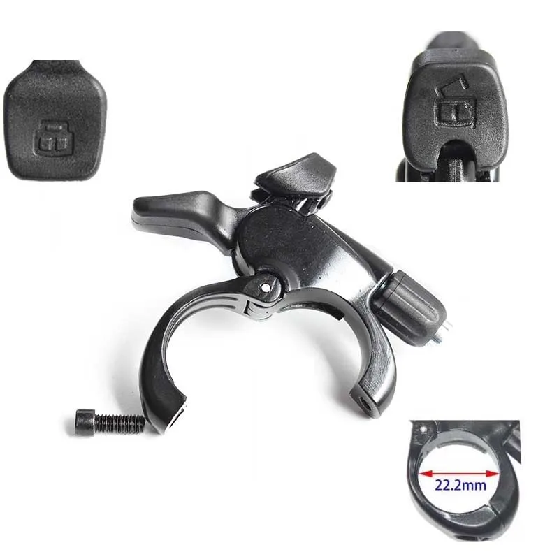 

Adjustable Lock Switch Fork Remote Lockout Lever For Suntour Rockshox Bicycle Universal lock system for 22.2mm handlebar