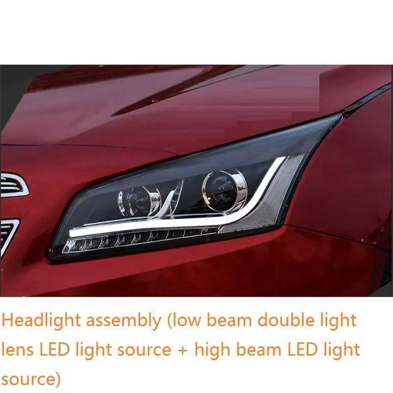 MODEL I Бегущие Neblineros боковые поворотники Drl наружные Luces Led Para Автомобильные фары в сборе 15 для Chevrolet Cruze - Цвет: MODEL I
