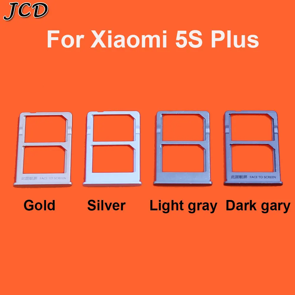 JCD для Xiaomi Mi 5S Plus держатель SIM карты слот адаптер Mi5S Замена Ремонт Запасные