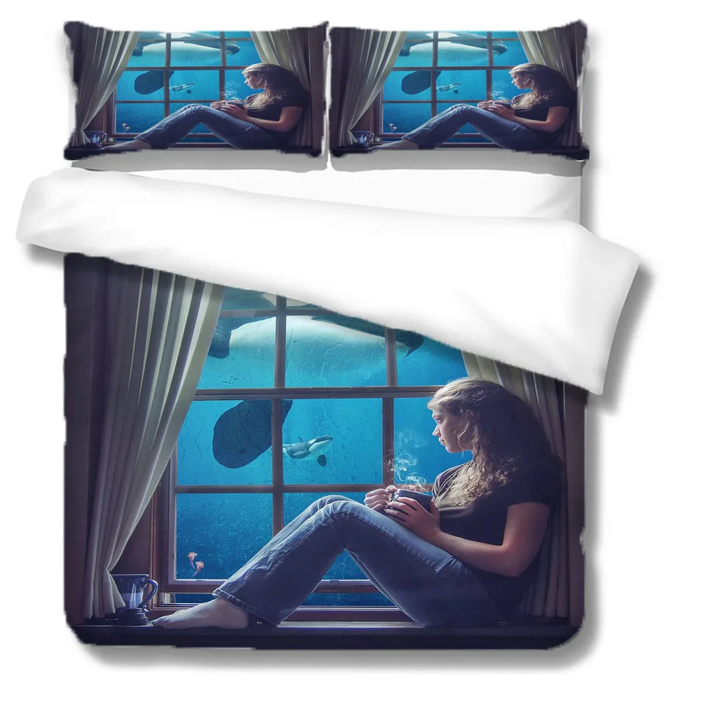 

Home Textile Luxury 3D Bohemia Styles Print 2/3Pcs Comfortable Duvet Cover Pillowcase Bedding Sets Queen and King EU/US/AU Size