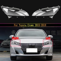 car front headlight cover for toyota crown 2015 2016 2017 2018 headlight waterproof clear lens auto shell cover