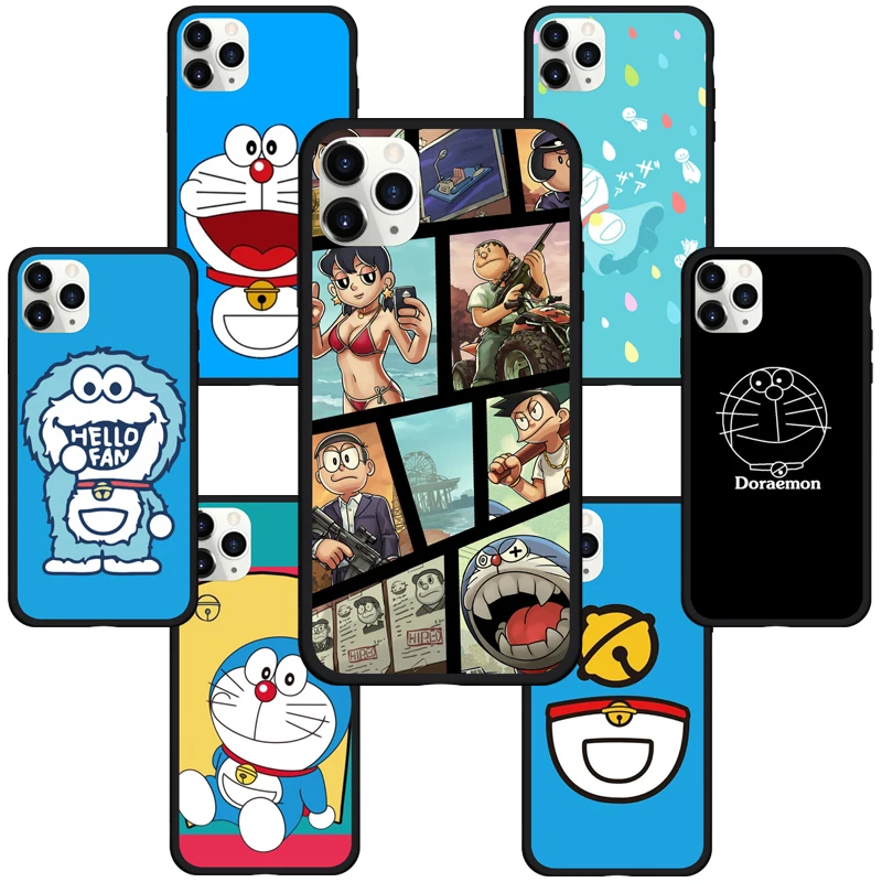 Jamular интересный Твердый чехол Doraemon для телефона IPhone 11 Pro Max 6 6s 7 8 Plus X XS XR японский