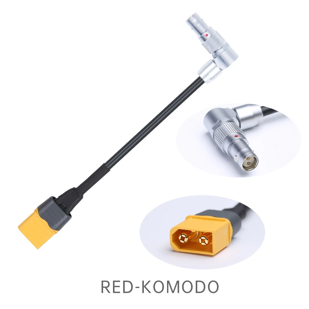 Кабель питания iFlight XT60H-Male для Red Komodo / BMPCC / Z CAM E2-M4 / Z CAM E2