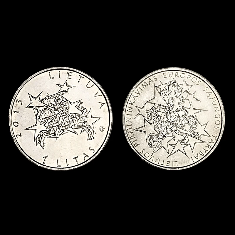 Литва поворачивающаяся на 1 литр версия ЕС 2013 100% настоящая оригинальная