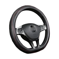 sport car steering wheel covers anti slip leather auto steering wheel cover car styling steering wheel protective cover