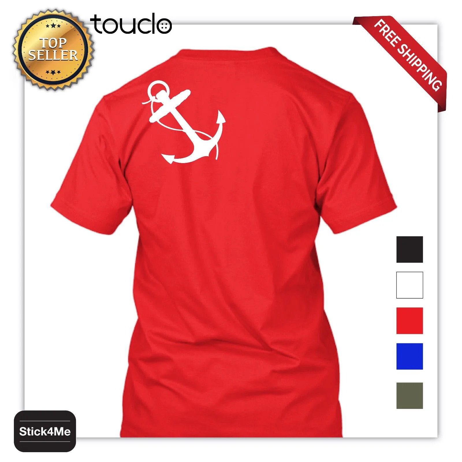 Летняя модная футболка с морским кораблем морем плечами летняя мужская одежда |