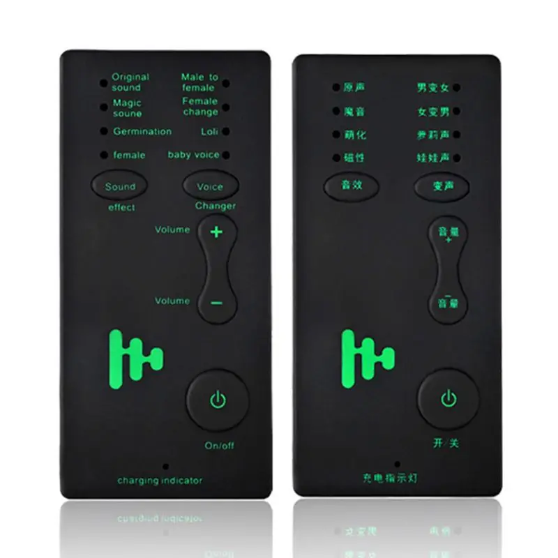 Миниатюрный портативный голосовой преобразователь ручной микрофон устройство