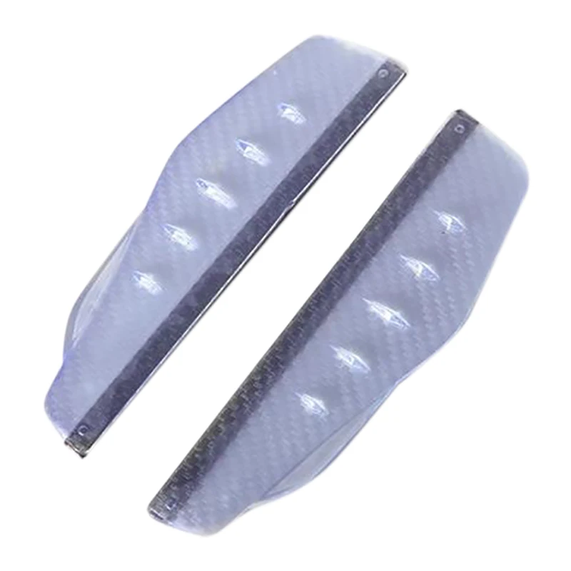 

Mirror Rain Visor Smoke Guard Carbon Fiber Rear View Side Mirror Rain Eyebrow Cover for Car,Truck,SUV
