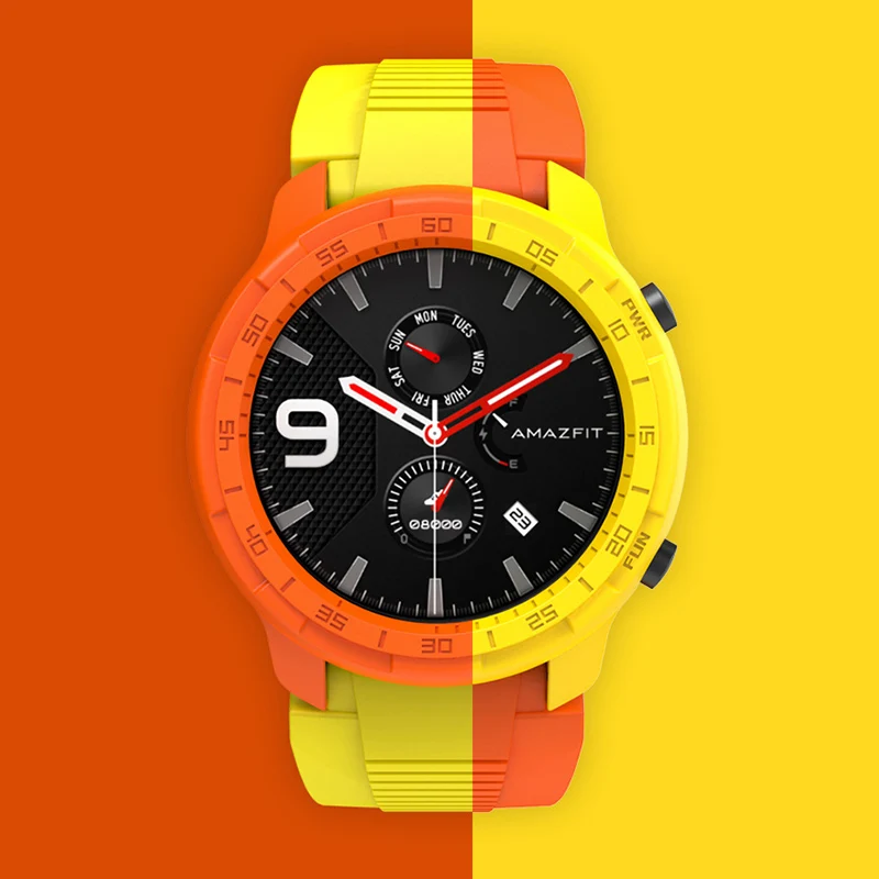 Для Amazfit GTR 47 мм чехол защитный чехол умных часов для Xiaomi Huami Smartwatch крышка аксессуары