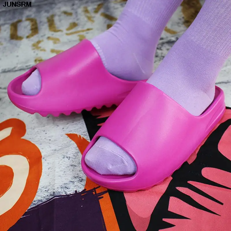 2022 Men Indoor House Slippers Casual Solid Color Breathable Beach Flip Flops Designer Eva Quality Runner Slides Candy Shoes | Обувь