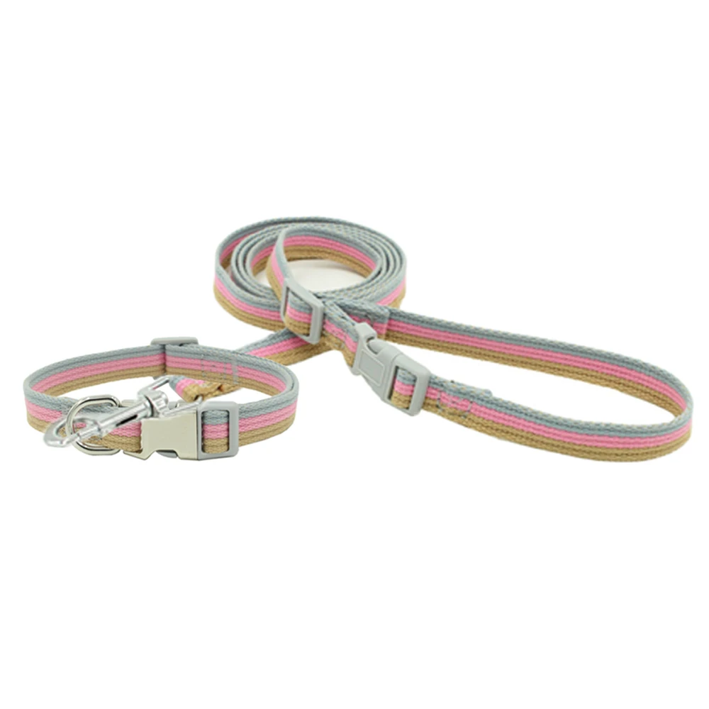 

Canvas Cat Cat Leash Collar Adjustable Bust Kitten Collars and Lead Set Kitten Tracking leash Small Medium Large Pet Collar