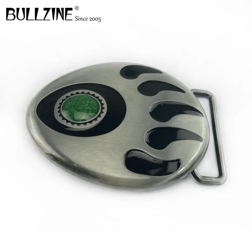 В Bullzine Медвежья Лапа пряжки ремня с оловянной отделкой FP-02781 длительное хранение