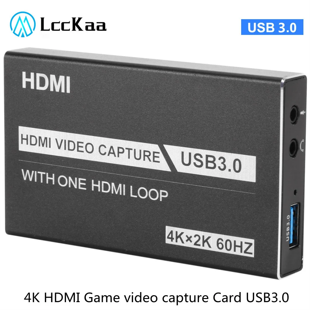 

4K HDMI Game video capture Card USB3.0 1080P Grabber Dongle hdmi capture card for OBS Capturing Game Game Capture Card Live