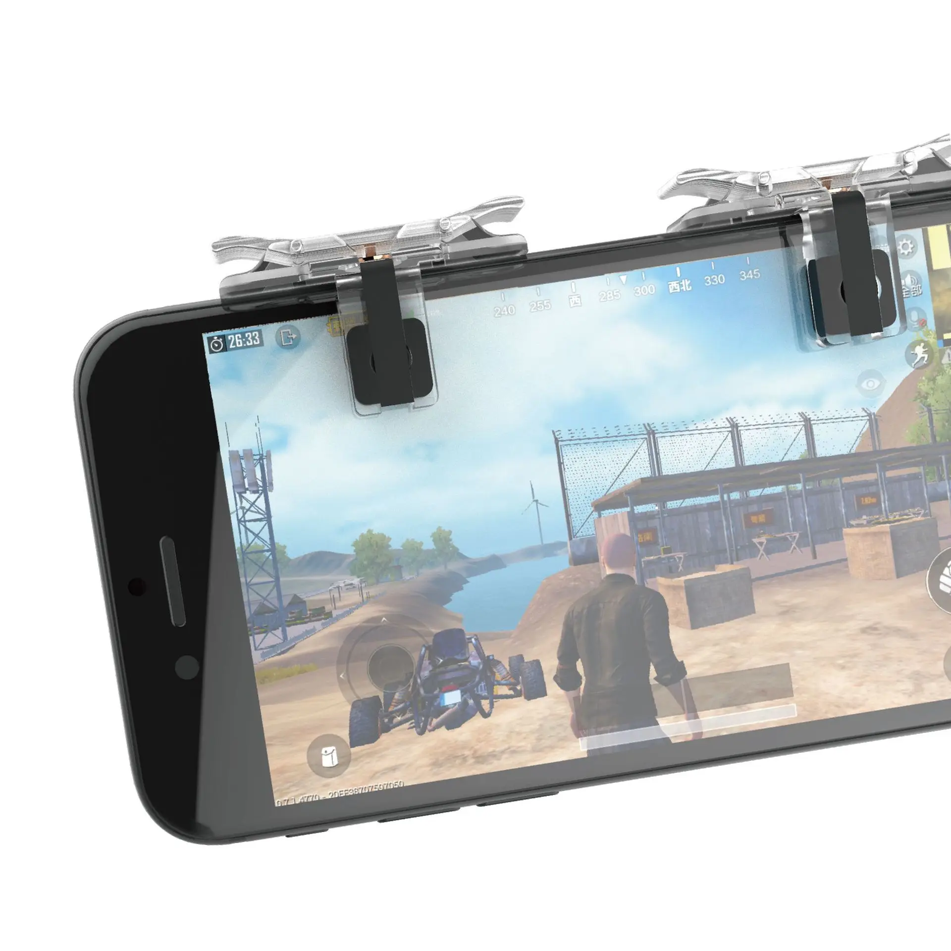 

Новый куриный артефакт еды T10S, металлическая кнопка, левая и правая универсальная игровая ручка, Поддержка точки, прямые продажи с завода