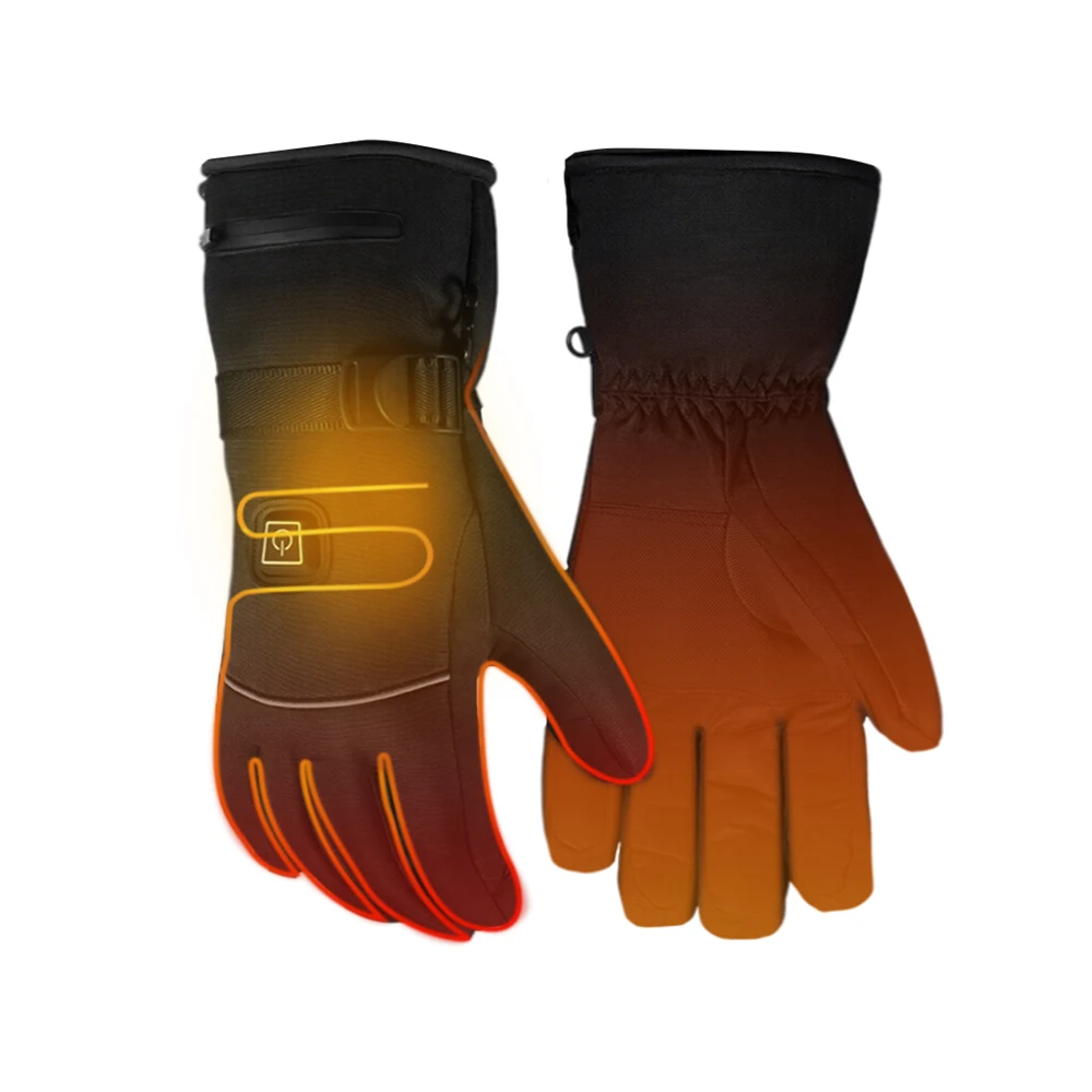 

Winter Gloves Motorcycle Heated Gloves Touch screen Thermal Guantes Rechargeable Motorbike Snow Skii Outdoor Gloves Mittens