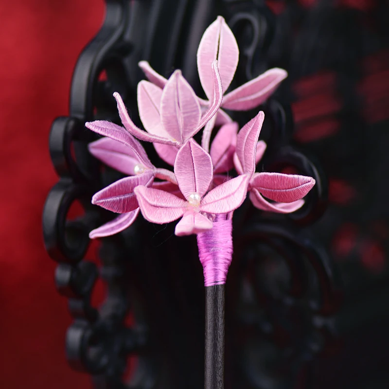 Ancient Wind Wrapped Hairpin DIY Kit Hair Accessories for beginners Provides cut patterns Gifts | Дом и сад