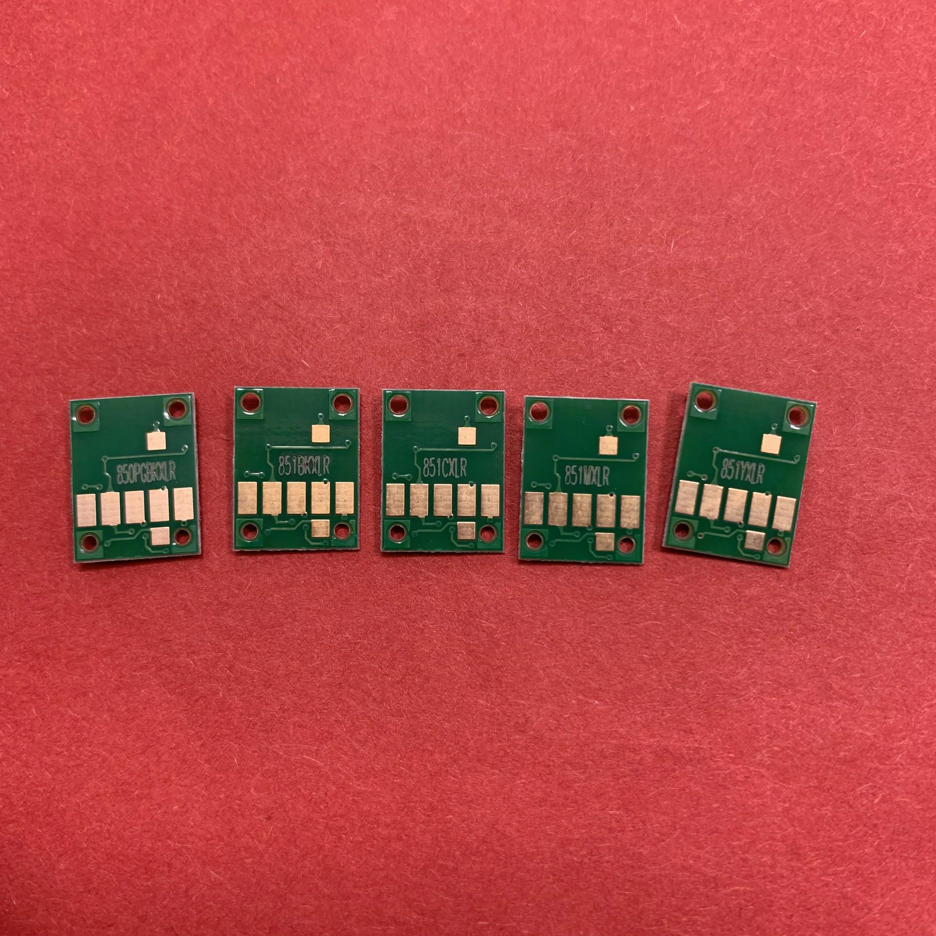 YOTAT 5 шт. Постоянный чип PGI 850 CLI 851 для Canon PIXMA IP7280 MG 6380 5480 MX928 MX728 MG7180 MG6400|Чип картриджа|