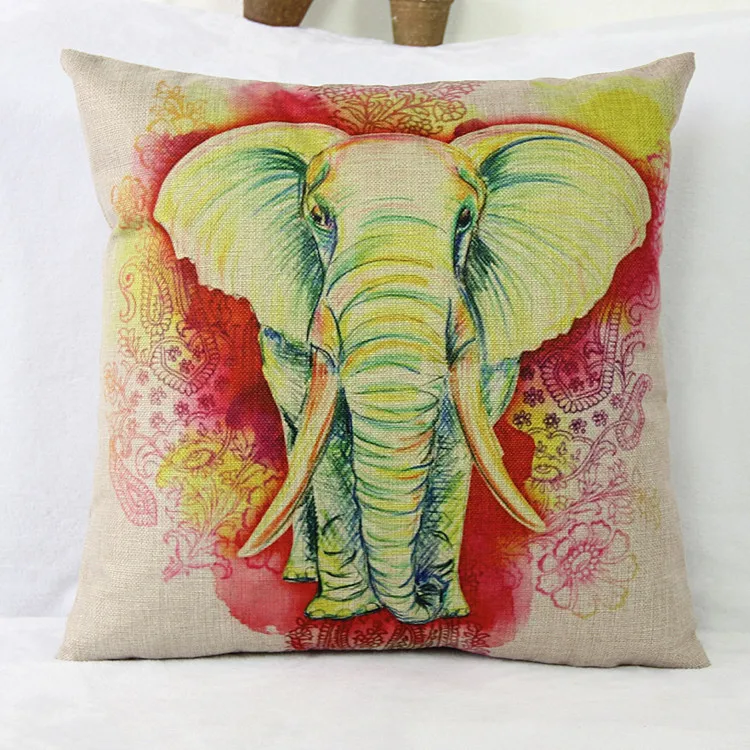 2016 модная окрашенная слоном Подушка Декоративные диванные подушки для стула с