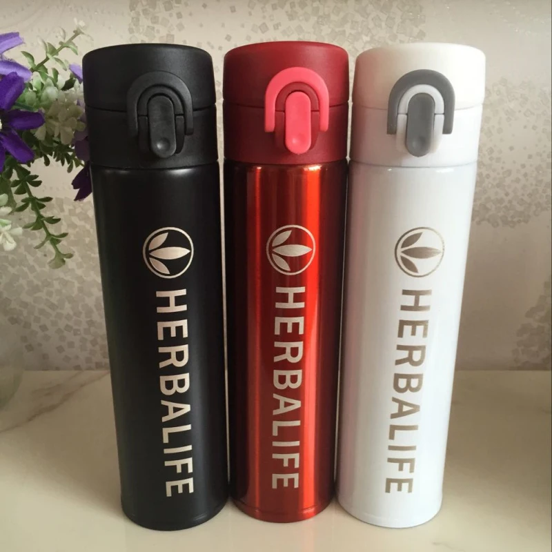Herbalife питательная Вакуумная бутылка из нержавеющей стали термальная для воды