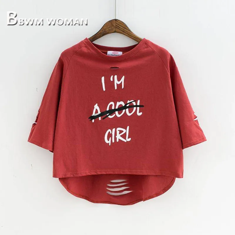 Женская футболка с дырками 4 цвета на выбор весна-лето 2019 | одежда