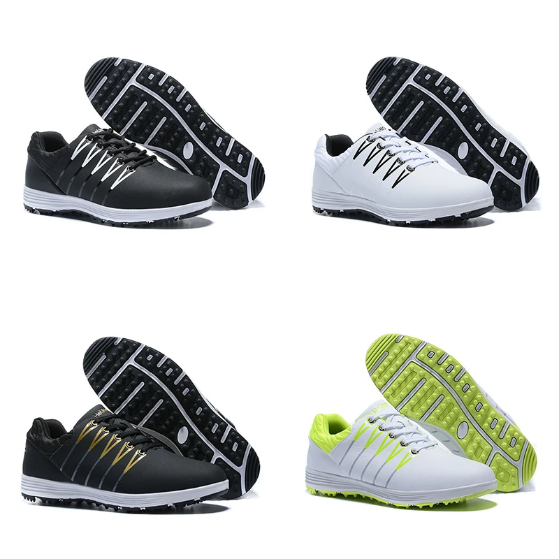 

Sports Shoe Golf Shoes Men Comfortable Golf Sneakers Outdoor Walking Tennis Footwears Anti Slip Athletic Casual Leather Sneakers