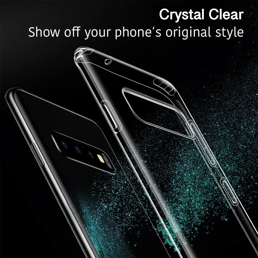 ESR роскошный мягкий ТПУ чехол для samsung Galaxy S10 Ультратонкий Прозрачный чехол для samsung S10e бампер чехол для S10 Plus
