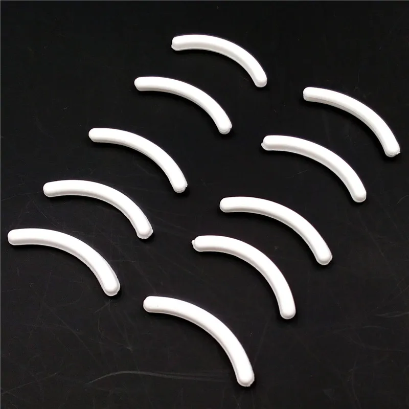 10PCS Replacement Eyelash CurlerMakeup Beauty Tools White Refill Rubber Pads Curling Styling | Красота и здоровье