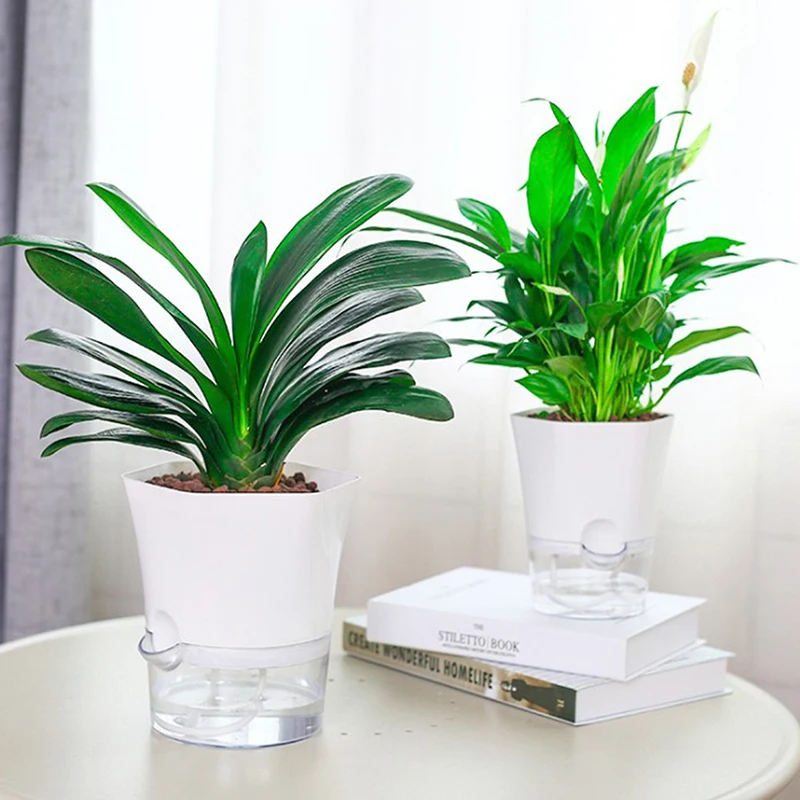 1 шт. креативный самополивающийся цветочный горшок для дома и офиса | Дом сад