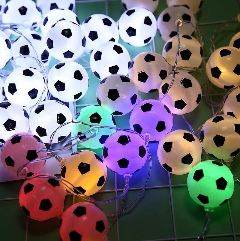 10 светодиодов футбольные струнные огни DIY аксессуары атмосфера для бара