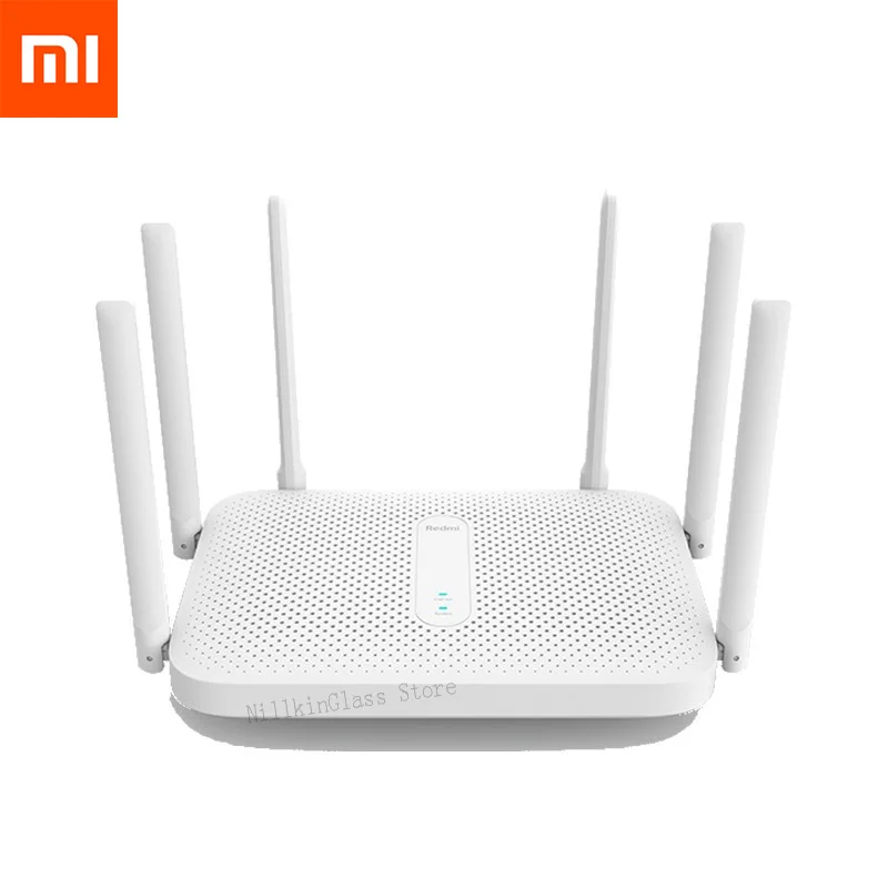 Wi Fi роутер Xiaomi Redmi AC2100 гигабитный двухдиапазонный 6 антенн с высоким