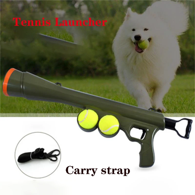 Игрушечный пистолет для домашних животных пусковое устройство дрессировки