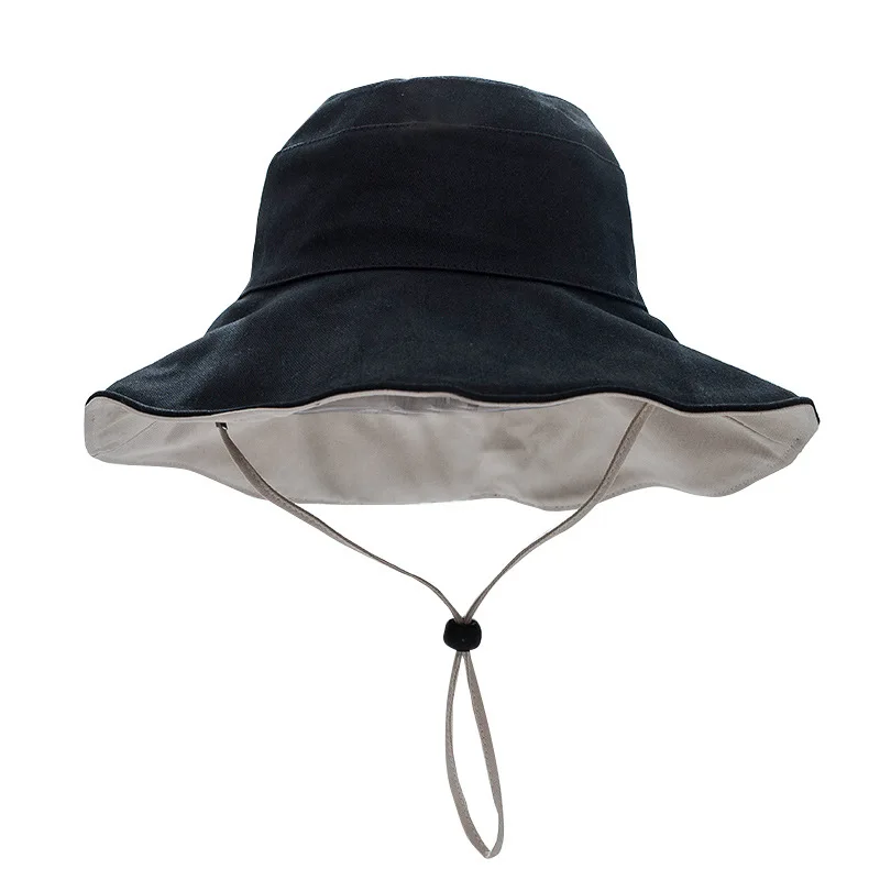 Шапка-бини для рыбалки Пляжная двухсторонняя в Корейском стиле | Аксессуары