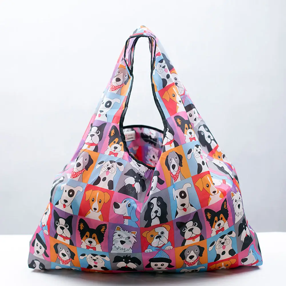 Новые модные складные ручные сумки многоразового использования для Покупок