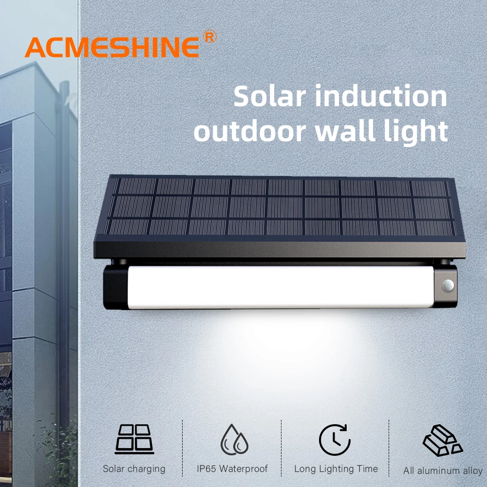 Светодиодный настенный светильник ACMESHINE на солнечной батарее 1000 лм 4 Вт лампа