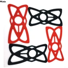 Мотоцикл Велосипед мобильный модный застегнуть резиновый ремешок черный силиконовый ремешок Tieback Fixer мотоцикл велосипед держатель телефона