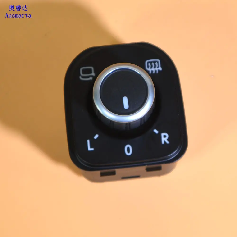 5 шт. OEM хромированный переключатель зеркала заднего вида без функции сложения