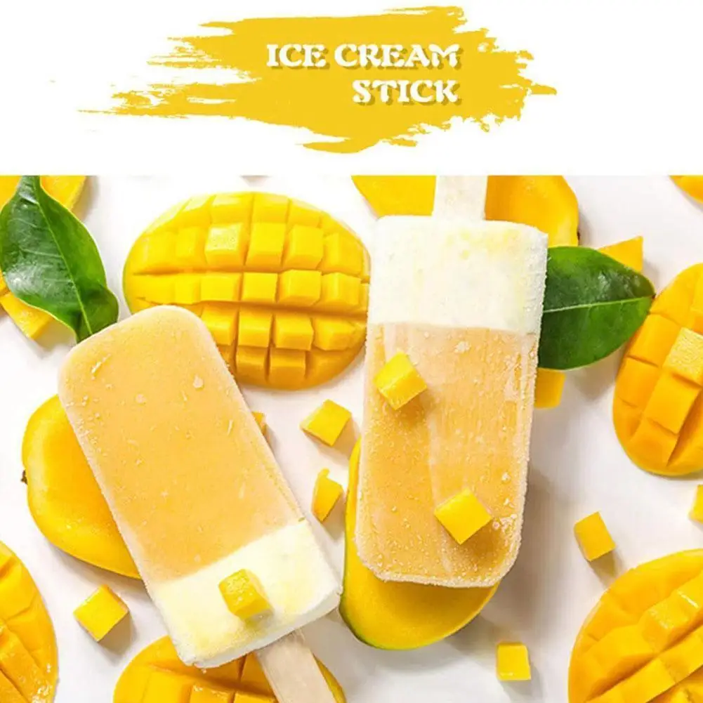 

Bagged Log Color Ice Cream Sticks Popsicle Sticks Household Handmade Diy Disposable Sticks Wooden Model Materials F0l6