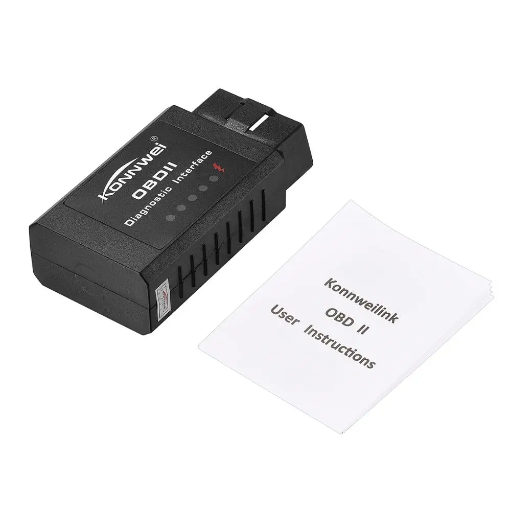 Новинка 2020 Arival горячая Распродажа KONNWEI KW910 ELM327 Bluetooth OBD2 OBDII диагностический сканер