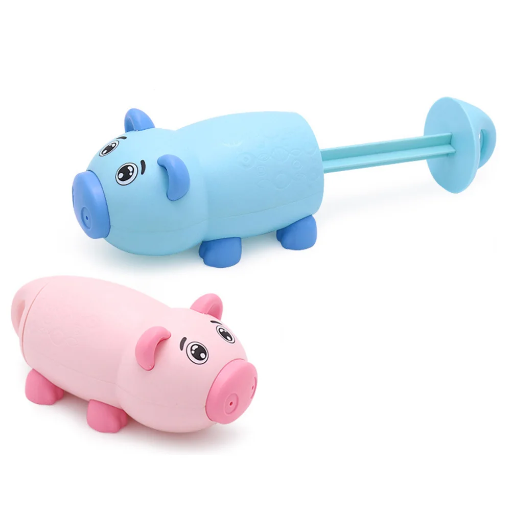 Детский пистолет распылитель для полива суперигрушка плавания с мультяшными