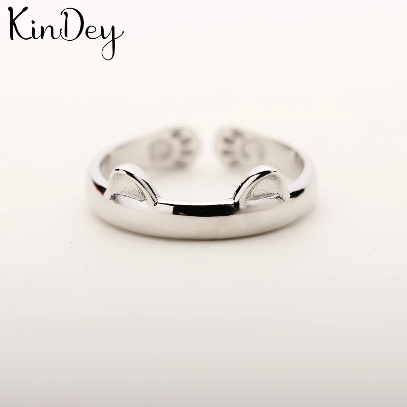 Kindey винтажные серебряные рандомные Регулируемые кольца ручной работы для мужчин