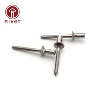 gb 12616 m4 8 20pcs stainless steel countersunk rivets closed end blind rivet sealed hollow rivets blind rivets