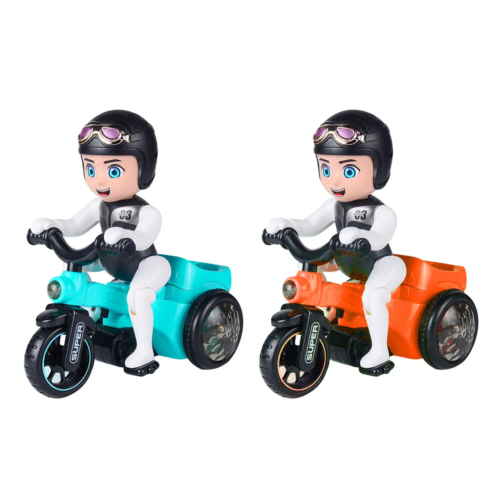

Electric Stunt Tricycle Model Toy With Light Music 360 Degree Rotating Car Model Toy For Kids Children Birthday Gift